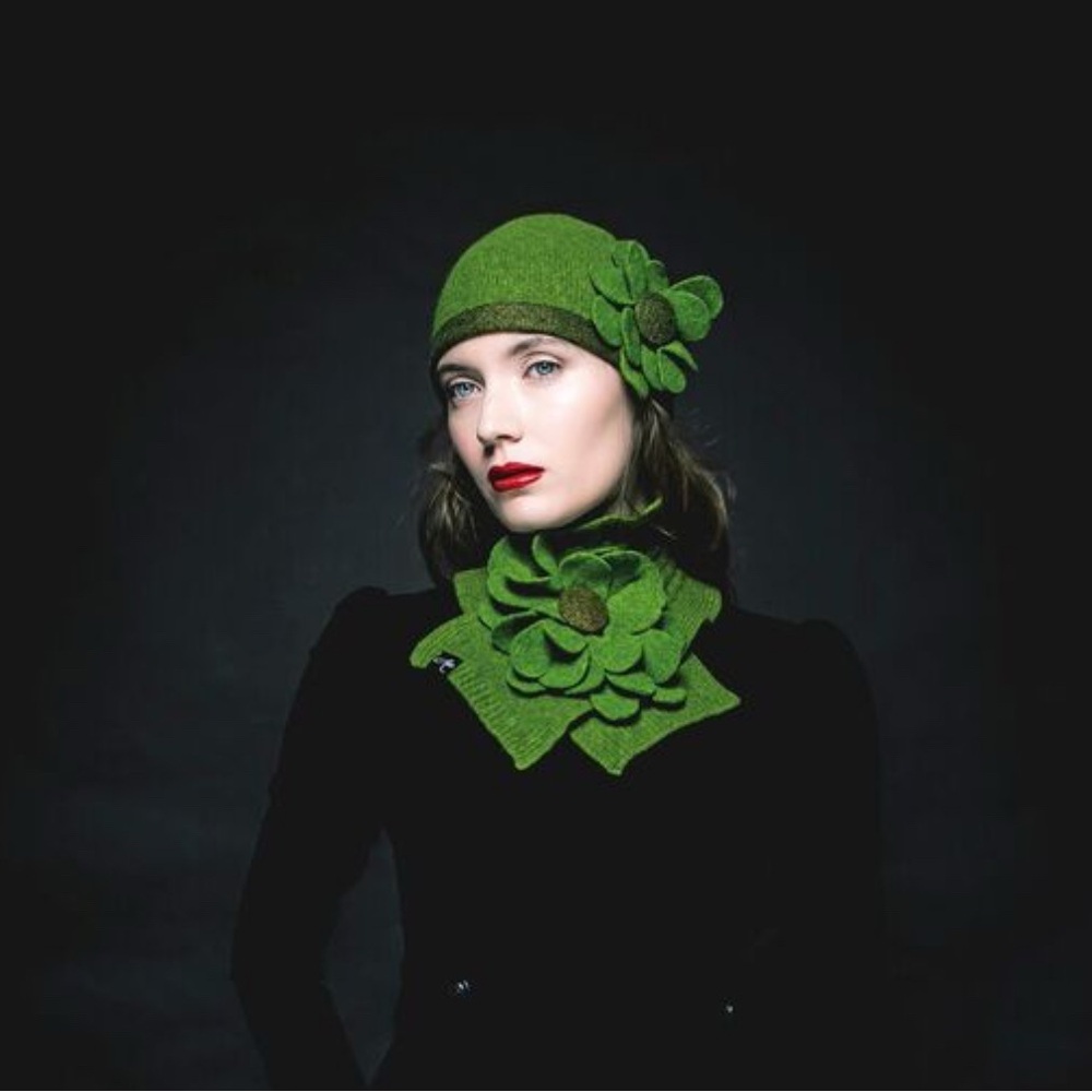 Aine McConnell Floral Beanie